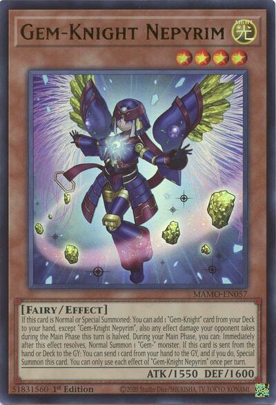 Gem-Knight Nepyrim (Ultra Rare) [MAMO-EN057-UR]