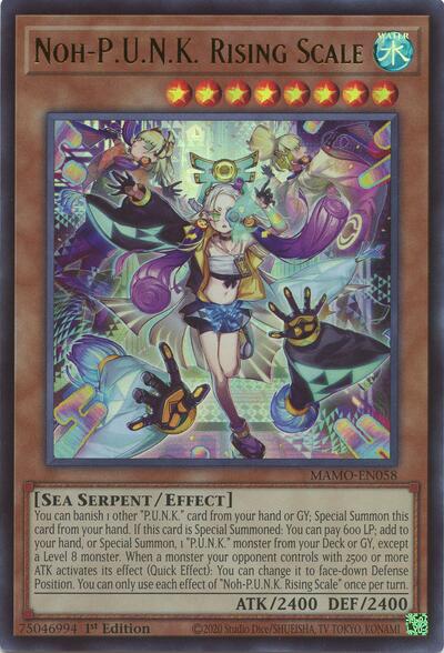 Noh-P.U.N.K. Rising Scale (Ultra Rare) [MAMO-EN058-UR]