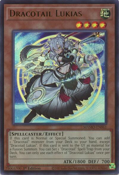 Dracotail Lukias (Ultra Rare) [MAMO-EN061-UR]