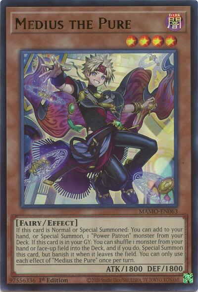 Medius the Pure (Ultra Rare) [MAMO-EN063-UR]