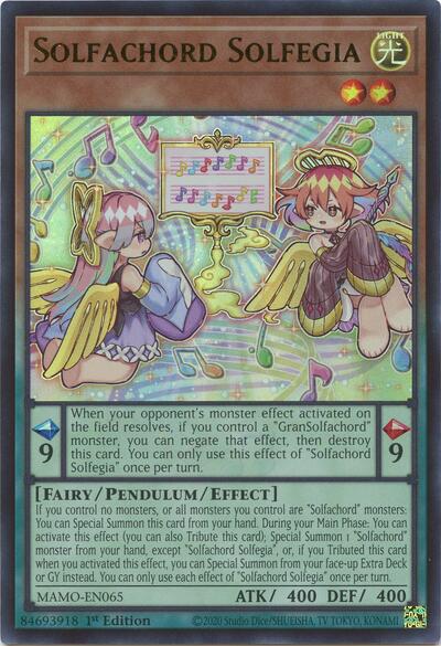 Solfachord Solfegia (Ultra Rare) [MAMO-EN065-UR]
