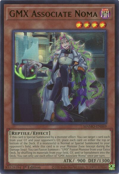 GMX Associate Noma (Ultra Rare) [MAMO-EN069-UR]