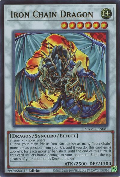Iron Chain Dragon (Ultra Rare) [MAMO-EN081-UR]