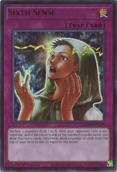 Sixth Sense (Ultra Rare) [MAMO-EN113-UR]
