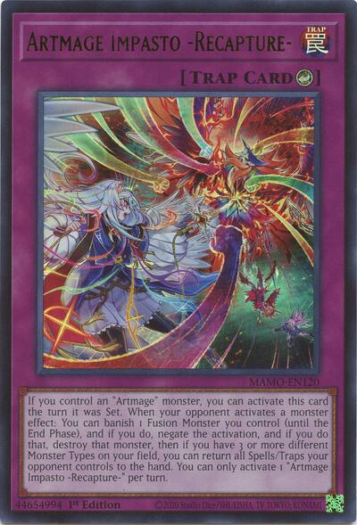 Artmage Impasto -Recapture- (Ultra Rare) [MAMO-EN120-UR]