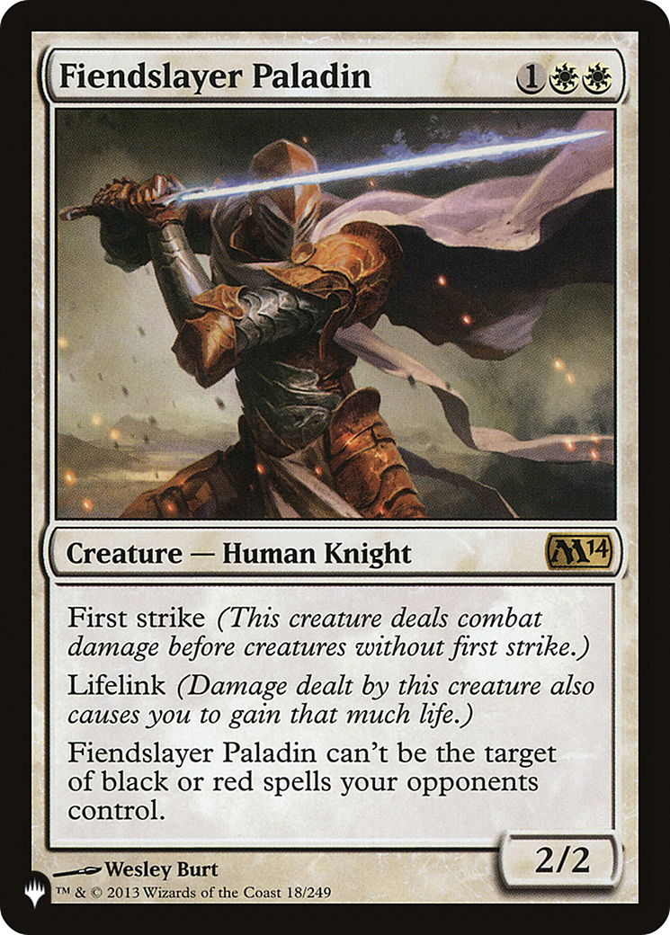 Fiendslayer Paladin [PLST-M14-18]