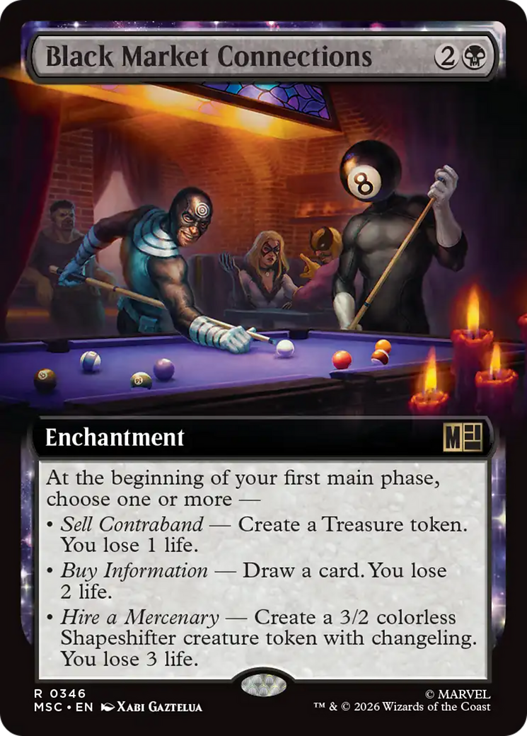 Black Market Connections - Extended Art [MSC-346]