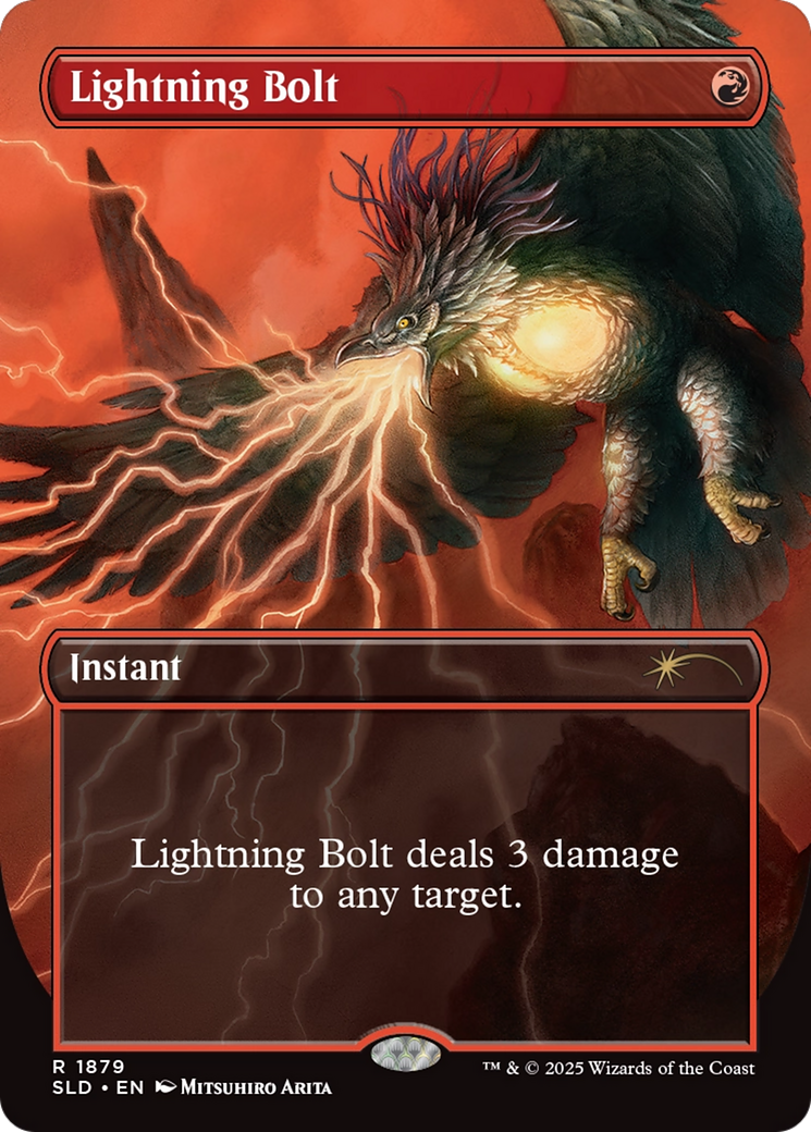 Lightning Bolt - Borderless - Full Art [SLD-1879]