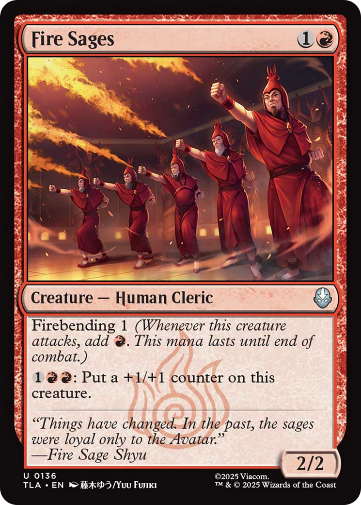 Fire Sages [TLA-136]