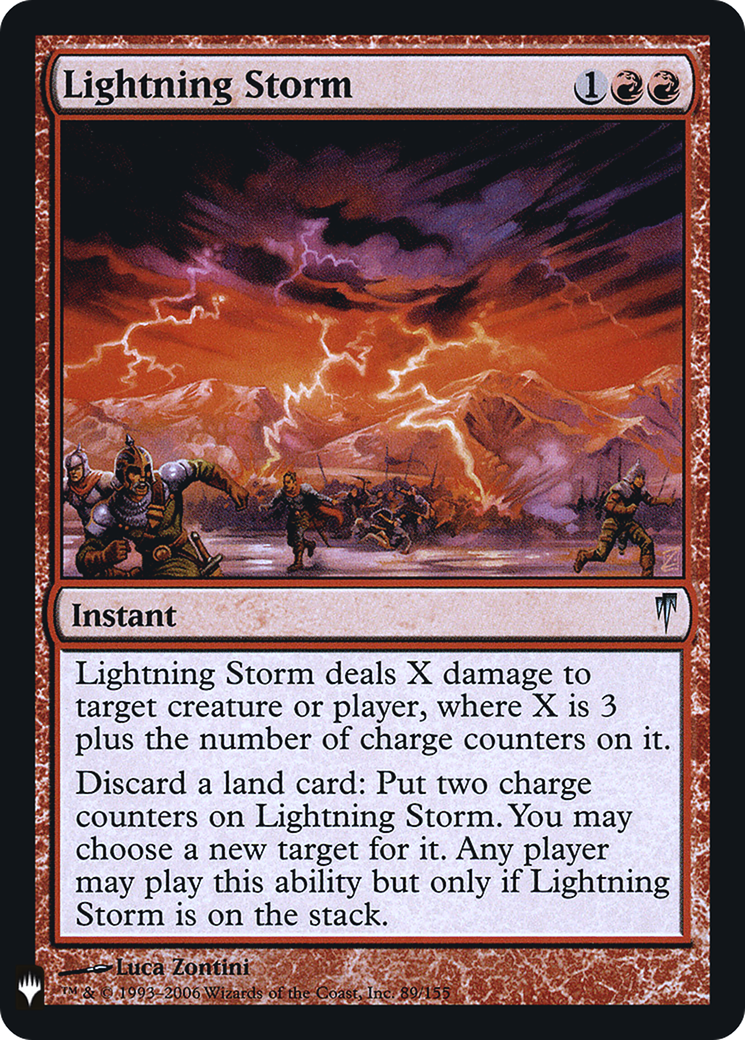 Lightning Storm [PLST-CSP-89]