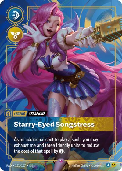 Seraphine, Starry-Eyed Songstress (Rare) [RAD-151-R]