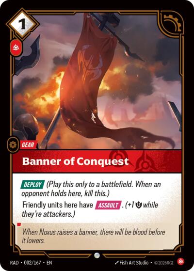 Banner of Conquest (Common) [RAD-002-C]