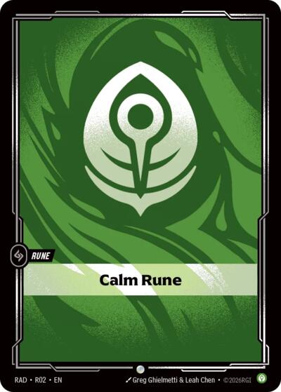 Calm Rune (Common) [RAD-R02-C]
