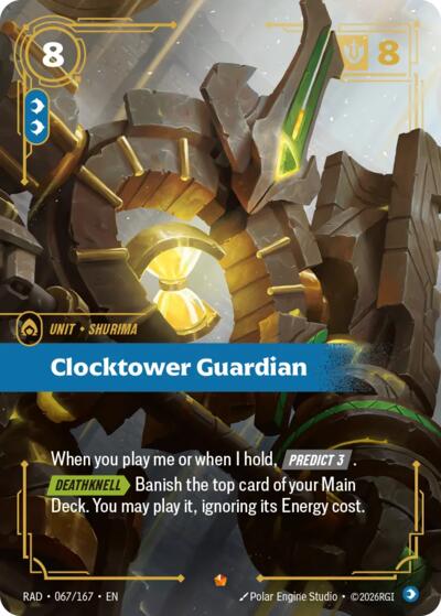 Clocktower Guardian (Epic) [RAD-067-E]