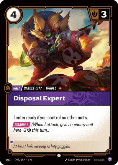 Disposal Expert (Common) [RAD-093-C]