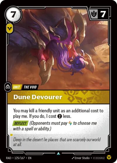 Dune Devourer (Uncommon) [RAD-125-U]