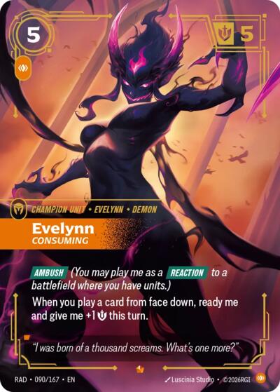 Evelynn, Consuming (Epic) [RAD-090-E]