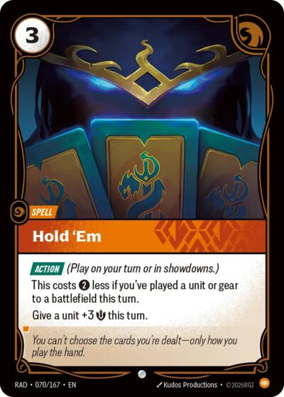 Hold 'Em (Common) [RAD-070-C]