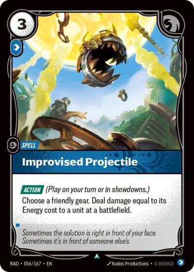 Improvised Projectile (Uncommon) [RAD-056-U]