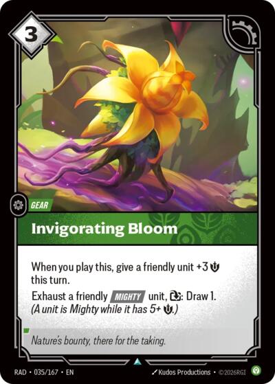 Invigorating Bloom (Uncommon) [RAD-035-U]
