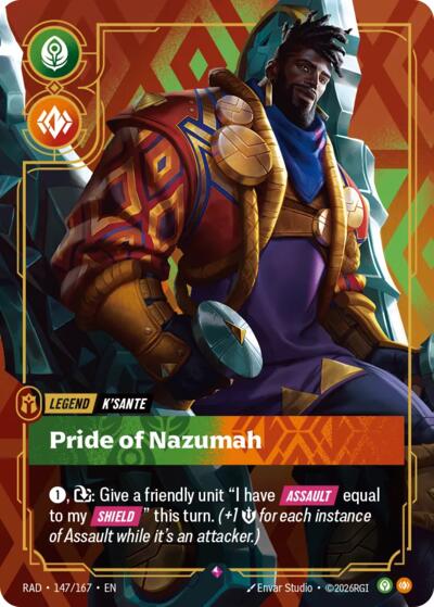 K'Sante, Pride of Nazumah (Rare) [RAD-147-R]