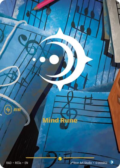 Mind Rune (Showcase) [RAD-R03a-S]
