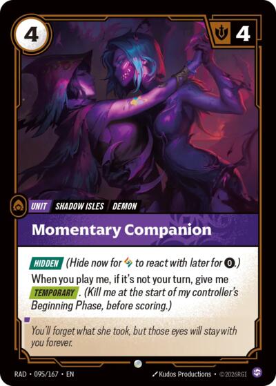 Momentary Companion (Common) [RAD-095-C]