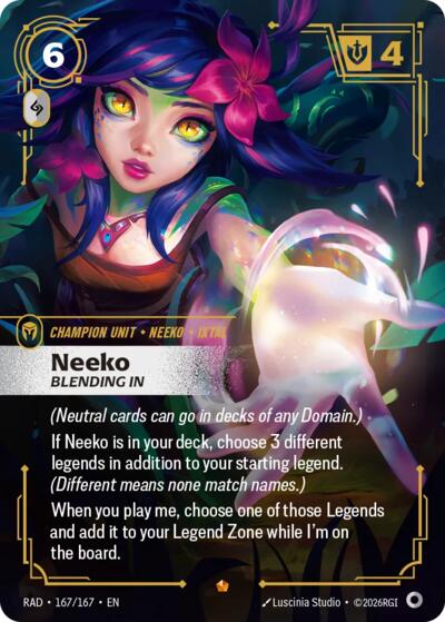 Neeko, Bleeding In (Epic) [RAD-167-E]