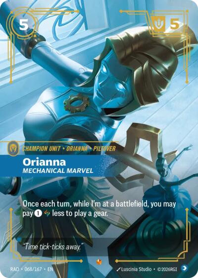 Orianna, Mechanical Marvel (Epic) [RAD-068-E]