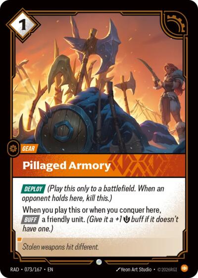 Pillaged Armory (Common) [RAD-073-C]