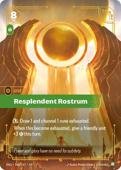Resplendent Rostrum (Epic) [RAD-046-E]