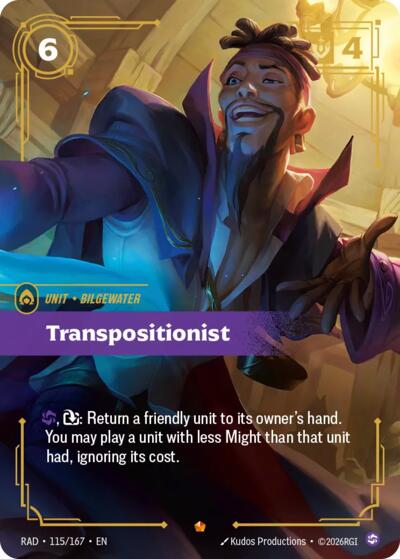 Transpositionist (Epic) [RAD-115-E]