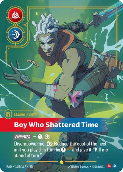 Ekko, Boy Who Shattered Time (Showcase) [RAD-168-S]