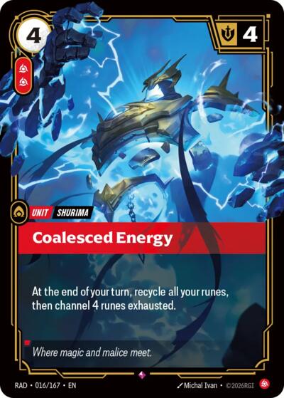 Coalesced Energy (Rare) [RAD-016-R]
