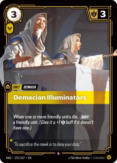 Demacian Illuminators (Rare) [RAD-131-R]