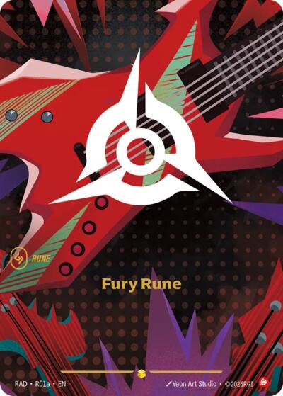 Fury Rune (Showcase) [RAD-R01a-S]