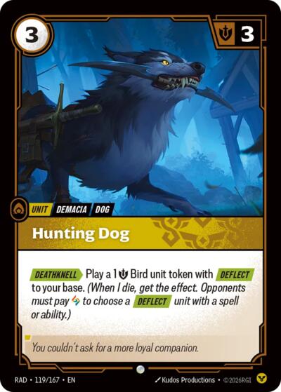 Hunting Dog (Common) [RAD-119-C]