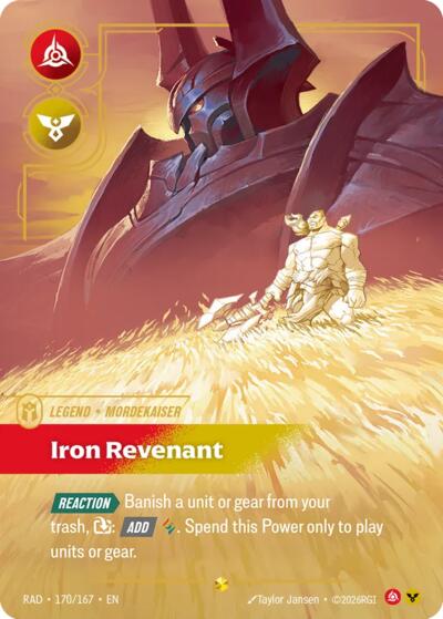 Mordekaiser, Iron Revenant (Showcase) [RAD-170-S]
