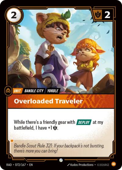 Overloaded Traveler (Common) [RAD-072-C]