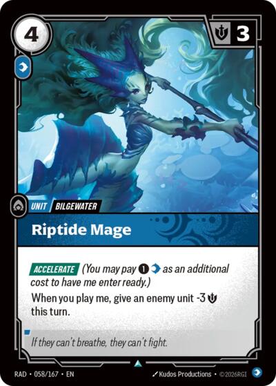 Riptide Mage (Uncommon) [RAD-058-U]