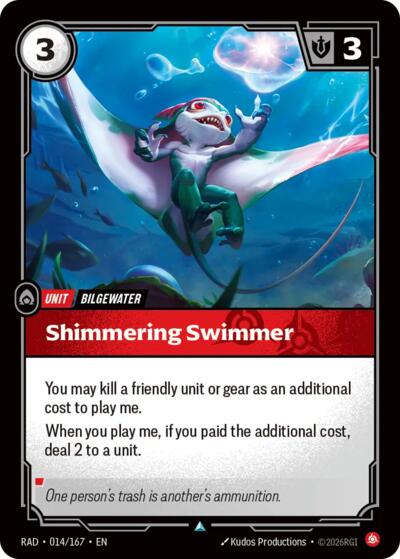 Shimmering Swimmer (Uncommon) [RAD-014-U]