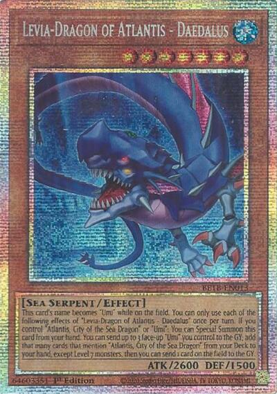 Levia-Dragon of Atlantis - Daedalus (Starlight Rare) [BETB-EN013-StR]