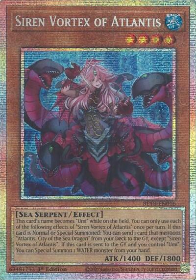 Siren Vortex of Atlantis (Starlight Rare) [BETB-EN016-StR]