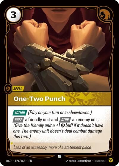 One-Two Punch (Common) [RAD-121-C]