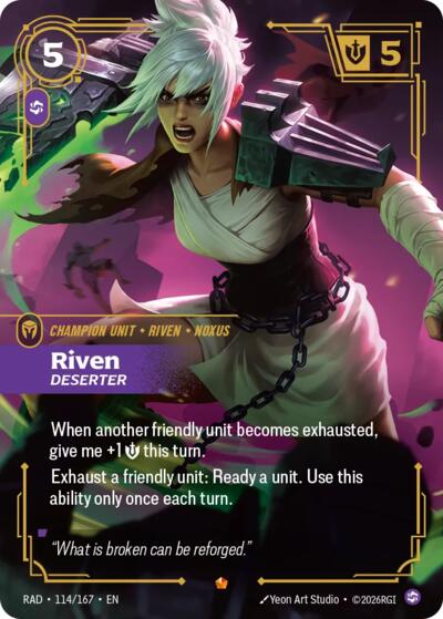 Riven, Deserter (Epic) [RAD-114-E]