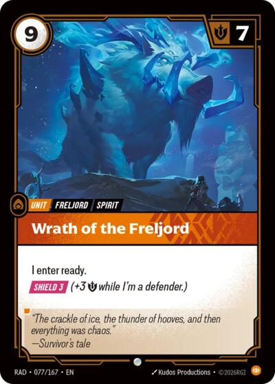Wrath of the Freljord (Common) [RAD-077-C]