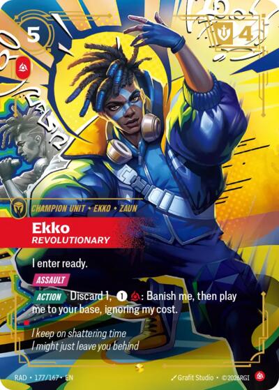 Ekko, Revolutionary (Showcase) [RAD-177-S]