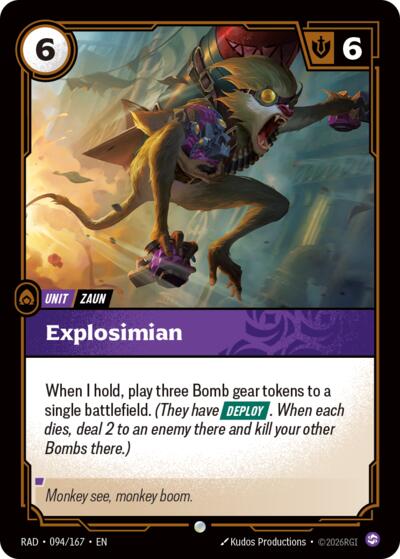 Explosimian (Common) [RAD-094-C]