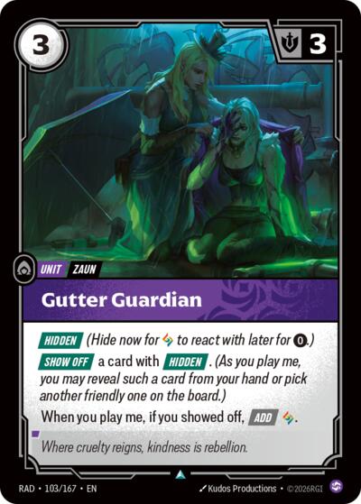 Gutter Guardian (Uncommon) [RAD-103-U]