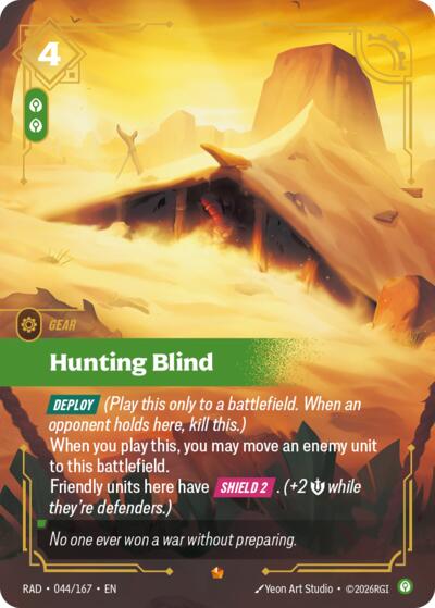 Hunting Blind (Epic) [RAD-044-E]